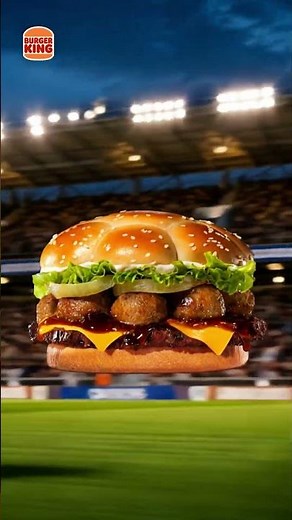 Score a real Goal with the MeatGol Whopper from Burger King! New, MeatGol Whopper!