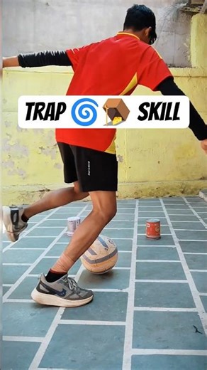 viral trap🪤🌀 tutorial ⚽💯🔥.#football #soccer