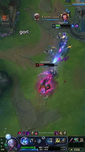 Funny League of Legends 1v1 Moments with Aphelios