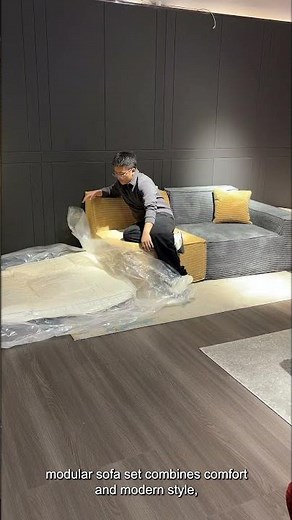 Compressed Modular Sofas Comfort, Style, and Space Saving Innovation!