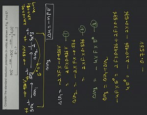 Consider the standard reduction potentials (in volts) as shown ... | Filo