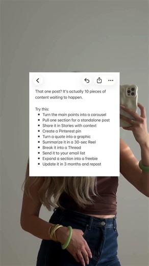 How to repurpose one blog post into 10 pieces of content