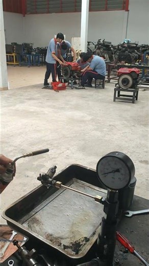 Injector testing equipment