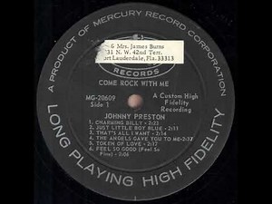 Johnny Preston - Come Rock With Me (Full Album 1960)