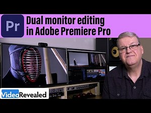 Dual monitor editing in Adobe Premiere Pro