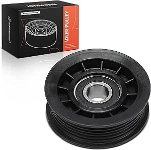 A-Premium Belt Tensioner Pulley Compatible with Ford F-150 & Chevrolet Silverado Equinox, Malibu, Impala & GMC Sierra & Jeep Grand Cherokee & Dodge Grand Caravan, Ram & Chrysler & Cadillac & Buick