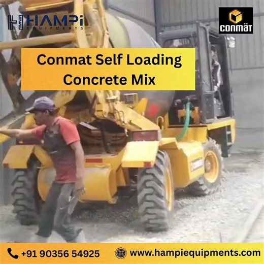 Conmat CSLM #constructionequipment #hampiequipments #heavyequipment
