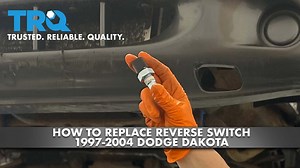 How To Replace Reverse Switch 1997-2004 Dodge Dakota