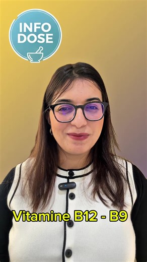 #infodose 08 : B9 & B12 : Le duo de choc à ne pas séparer ! 🩸🧠 Saviez-vous que ces deux vitamines travaillent main dans la main pour fabriquer votre sang et renouveler vos cellules ? Mais attention, elles cachent un secret important. ❌ Le piège à éviter : Prendre de la vitamine B9 seule peut masquer une carence en B12. Résultat ? L'anémie semble corrigée, mais vos neurones continuent de subir des dommages silencieux. • Vitamine B9 (Acide Folique) : Indispensable pour la division cellulaire, su