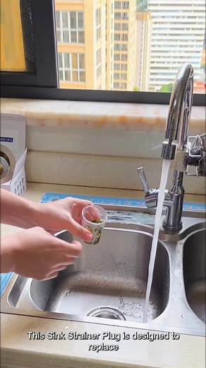 Stainless Steel Sink Strainer: Efficient Anti-Clog Design