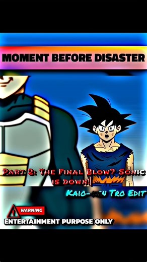 Is it Game Over for Sonic? 🎮😱 | Part 2 #dbz #shorts