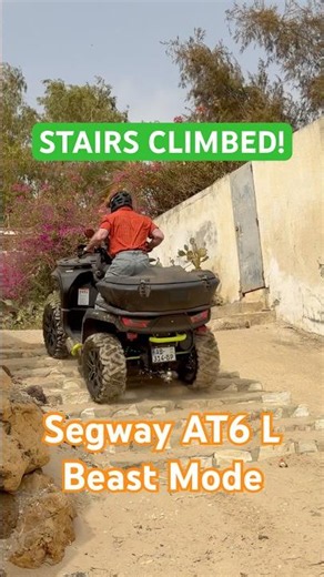 Segway Snarler AT6 Climbs Stairs Like a Beast! 🔥