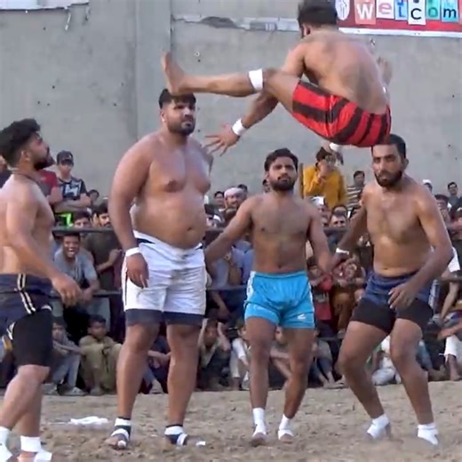 Abdul Rehman Bijli Vs Faiz Ghona Big Fight Open Kabaddi Match 2025 at Darogawala | #Shorts