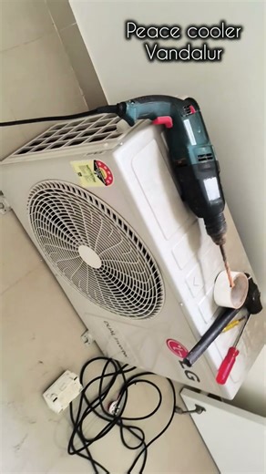 Lg Ac Installation #peace #passion #dedication #love #chennai #homeappliance