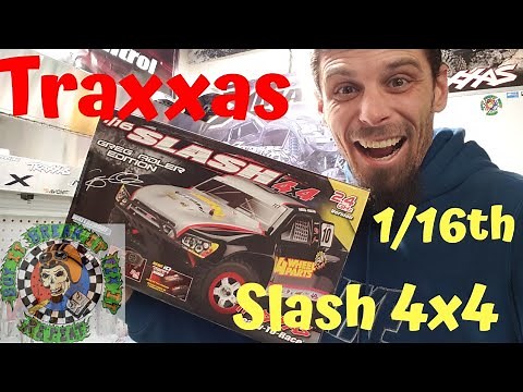 Traxxas 1/16th Slash 4x4 Unboxing