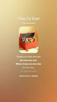 🎵 Clean Up Time! | Fun Kids Song | Sing Along & Learn Cleanup Routine