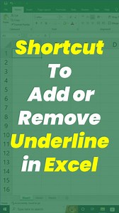 17K views · 324 reactions | Shortcut to Add or Remove Underline in...