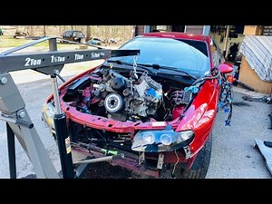 pulling the engine out of the GTO for some upgrades