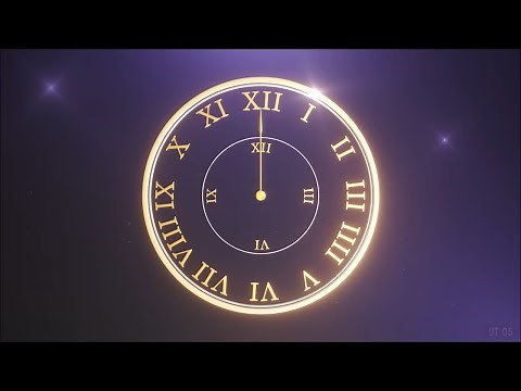 Happy New Year Clock 2022 Countdown Timer with fireworks and Sound Effect