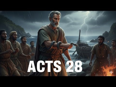 Acts 28: Paul Unharmed By Viper Attack!