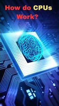 The Engineering that Runs the Digital World 🛠️⚙️💻 How do CPUs Work?