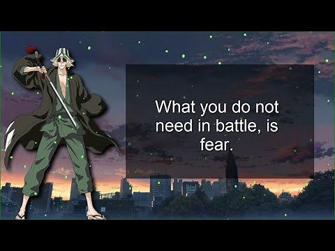 Kisuke Urahara Speech - Fear || Bleach