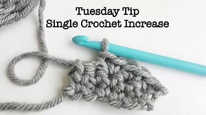 Tuesday Tip: Increasing crochet stitches is essential for adding shape and adjusting the size of crochet projects. Plus, it’s actually really easy! Simply crochet twice in the same stitch. You might read an increase stitch in a pattern written as: sc-inc, sc twice in the next stitch, or 2 sc in the next stitch. | Boye Knitting & Crochet