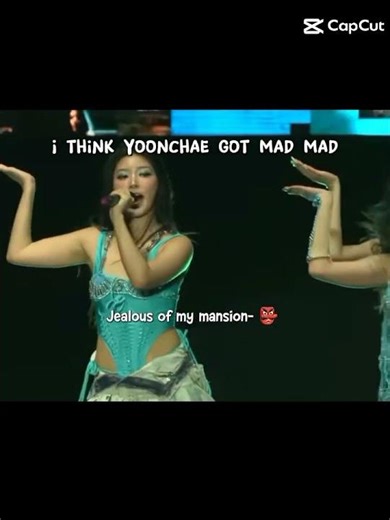 I think Yoonchae got mad