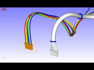 バラ線、束線の挙動解析 - IPS Cable Simulation