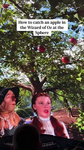 How to Catch a Foam Apple at The Sphere's Wizard of Oz