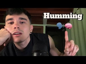 ASMR: Humming Your Brain Until You Fall Asleep | Mouth Sounds & Mic Triggers