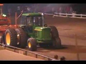 John Deere 6030 Farm Stock Pull with Dualls 2nd Pull