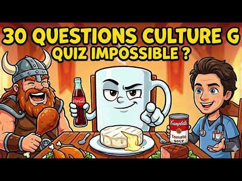 30 Questions qui Vont te Piéger 🤪 Quiz Culture Générale