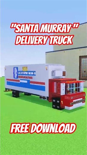 STRANGER THINGS Delivery Truck in Minecraft! (Free Download)