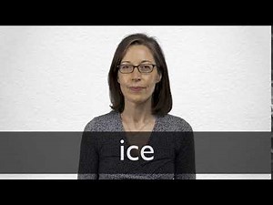 How to pronounce ICE in British English