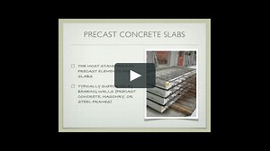 C144 Lecture 05 - Chapter 15: Precast Concrete Construction