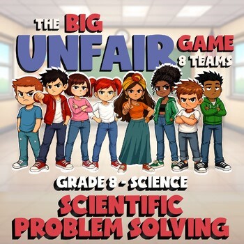 Scientific Problem Solving BIG UNFAIR GAME - No Prep Grade 8 Science Review