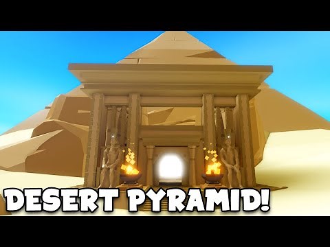 How to complete the DESERT PYRAMID Quest in Fishing Simulator Desert Island Update ROBLOX!