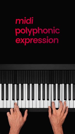 Haven’t met Osmose, the most expressive synth? 🖐️ Next-gen keyboard reacting to gestures 🎼 Built-in engine with 500 MPE presets 🎹 Standalone & controller modes 💡 Easy to learn | Expressive E