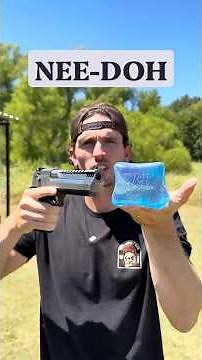 Can a Nee-Doh Cube Stop a Bullet?