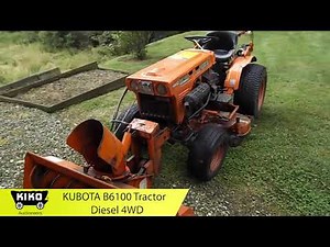 KUBOTA B6100 4WD Diesel Tractor
