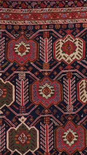Antique Afshar Rug - Late 19th Century