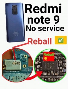 Redmi note 9 no service problem🚫 issue fix ✅