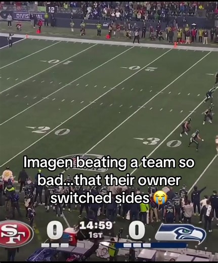 Can’t beat them join them 🤣 #niners #seahawks #nfl #fypシ #seattle | seahawks