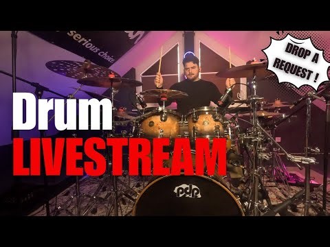 Live Drum Stream | Drum Covers & Song Requests (You Pick the Songs)