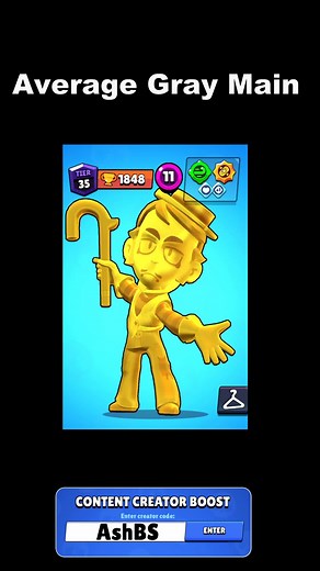 Average Gray Main in Brawl Stars: Gray Brawler Build Guide