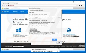 YOUR DEVICE HAS BEEN BLOCKED Scam (PC)