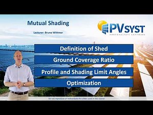 PVsyst 7 _ Mutual Shading
