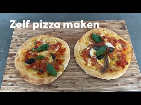 Pizzadeeg maken en beleggen - Samen koken met Allerhande