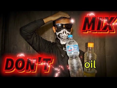 Why Oil and Water DON'T Mix😱 (The Science of Polarity & Density)